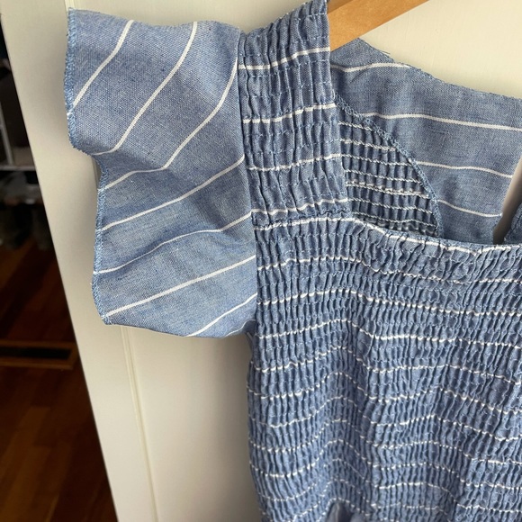 NWT BerryGo Blue Striped Dress with Pockets! - Picture 4 of 14